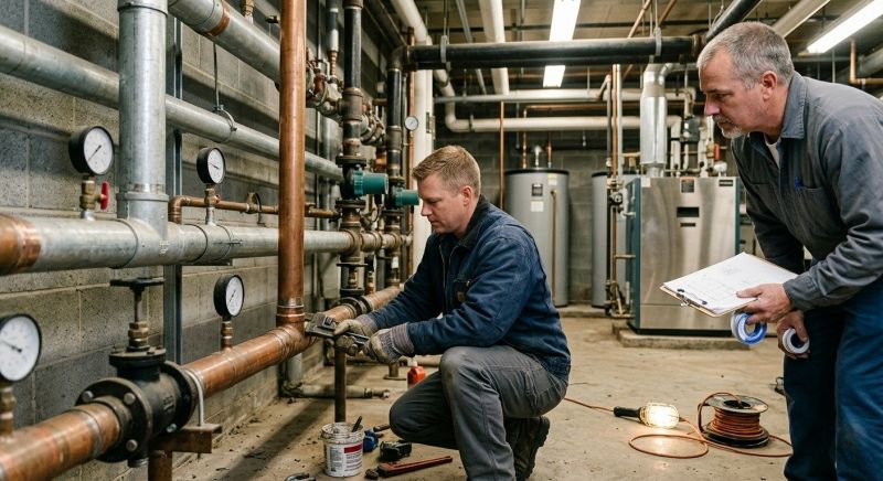 Industrial Plumbing Repair in Denver, CO