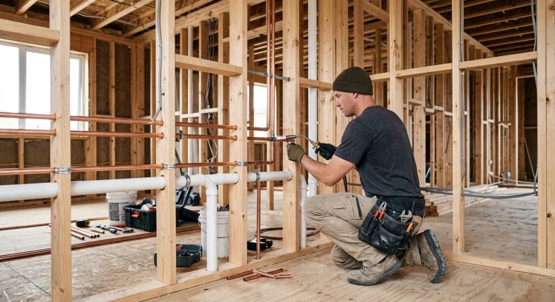 Rough Plumbing Installation in Denver, CO